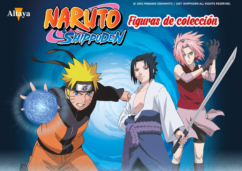 Colecciona las figuras de Naruto Shippuden